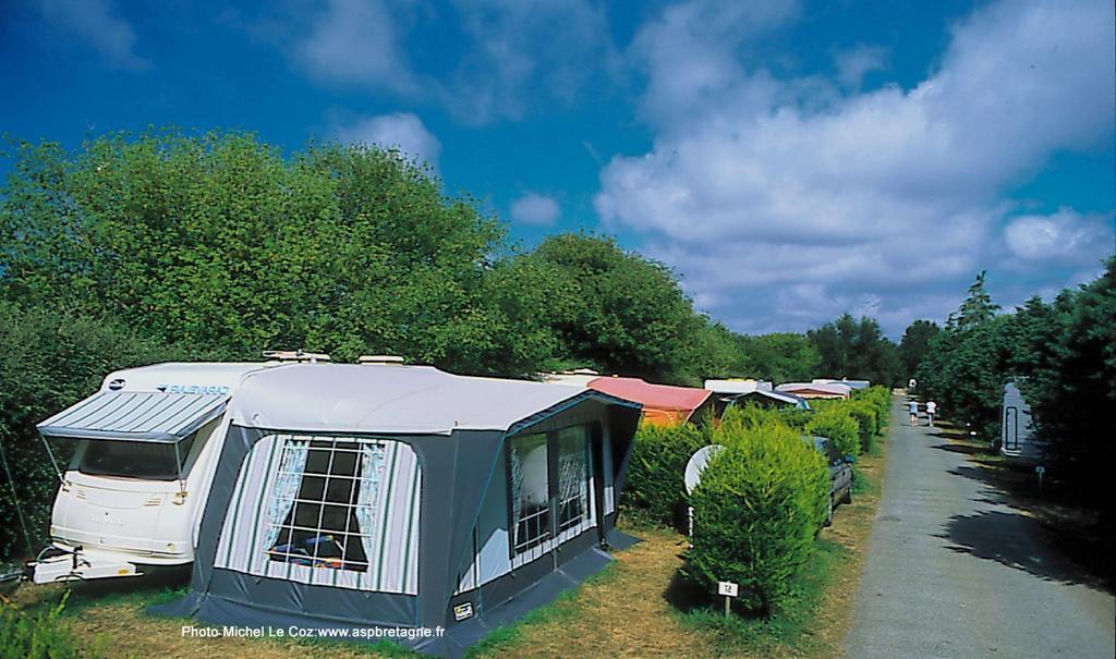 Camping De La Plage Benodet - 400 Metres De La Plage Eksteriør billede