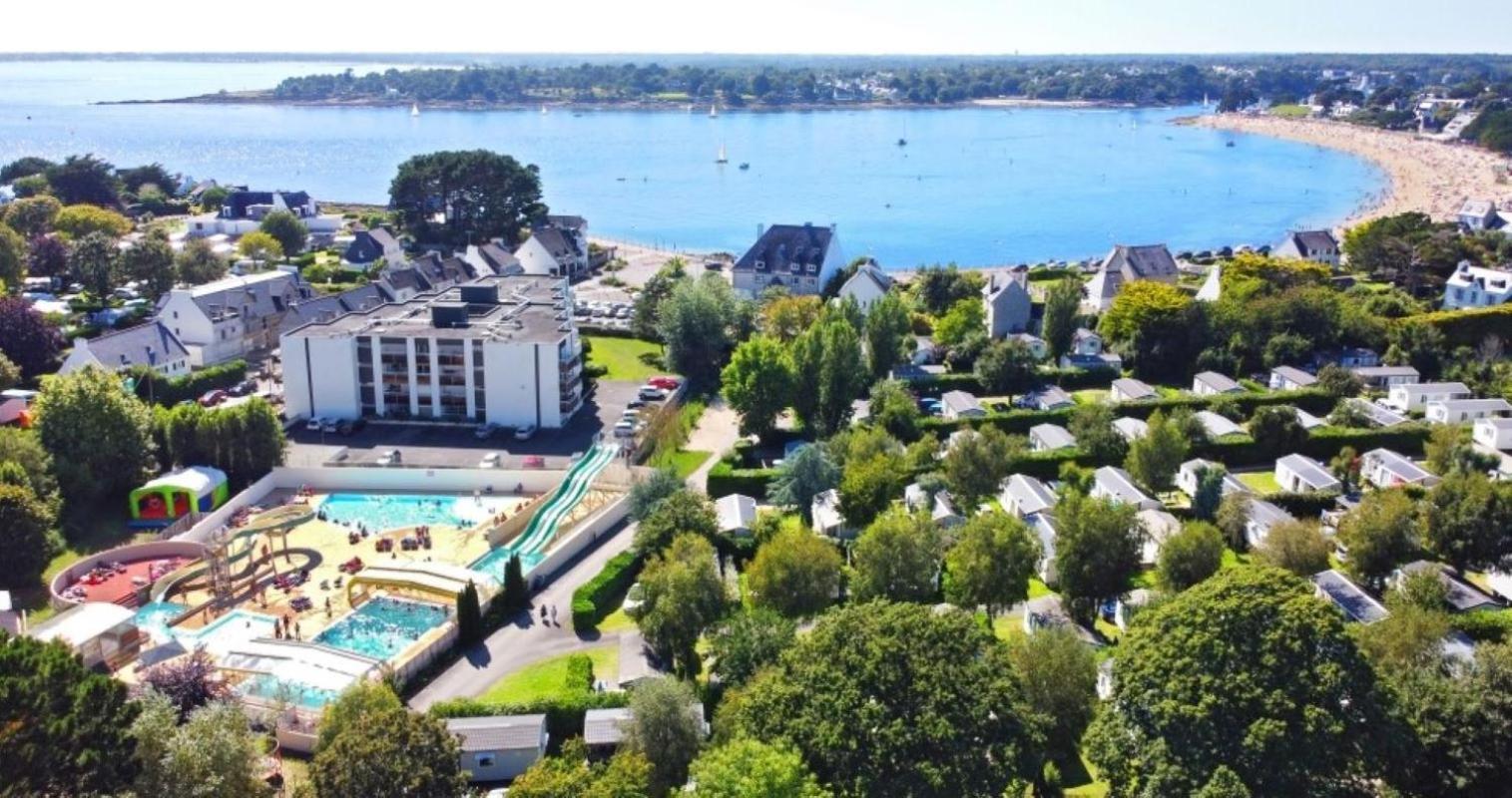 Camping De La Plage Benodet - 400 Metres De La Plage Eksteriør billede